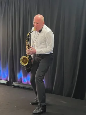 Martin Guček saxofonista